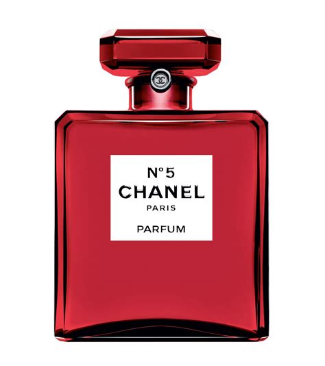 Chanel red perfume